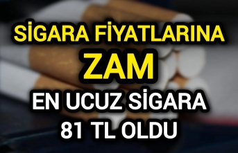 Sigara fiyatlarına zam!