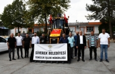 Siverek Belediyesine Kepçe hibe edildi