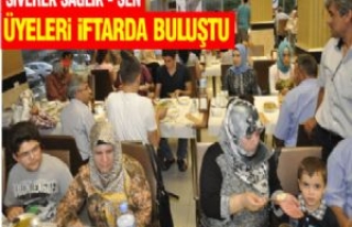 Sağlık - Sen Üyeleri İftarda Buluştu 