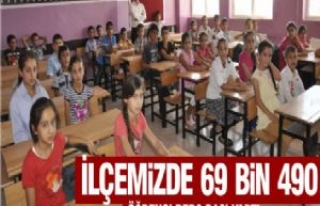 Siverek'te 69 Bin 490 Öğrenci Ders Başı Yaptı...