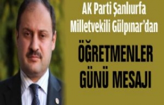 Gülpınar'dan Öğretmenler Günü Mesajı