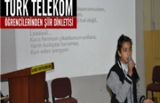Türk Telekom Öğrencilerinden Şiir Dinletisi 