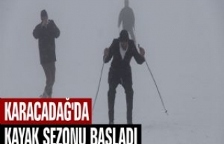 Karacadağ'da Kayak Sezonu Başladı