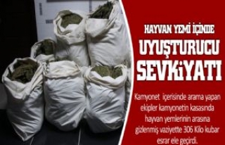 Hayvan Yemi İçinde Uyuşturucu Sevkiyatı