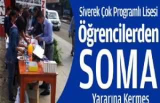 Öğrencilerden Soma Yararına Kermes