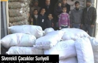 Siverekli Çocuklardan, Suriye'ye Yardım