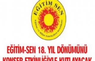 Eğitim-Sen 18.Yaş Gününü Kutluyor