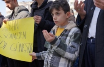 Siverek’te Kuran-ı Kerim yakılması protesto edildi