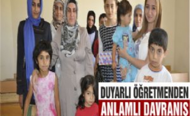 Duyarlı Öğretmenden Anlamlı Davranış 