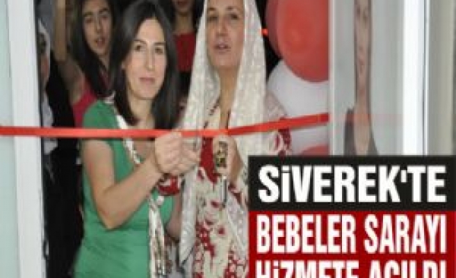 Siverek'te Bebeler Sarayı Hizmete Açıldı