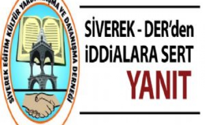 Siverek-Der'den O İddialara Cevap Gecikmesi