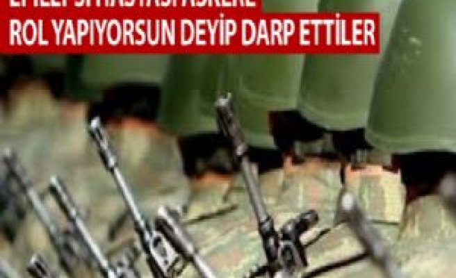 EPİLEPSİ HASTASI ASKERE ROL YAPIYORSUN DEYİP DARP ETTİLER