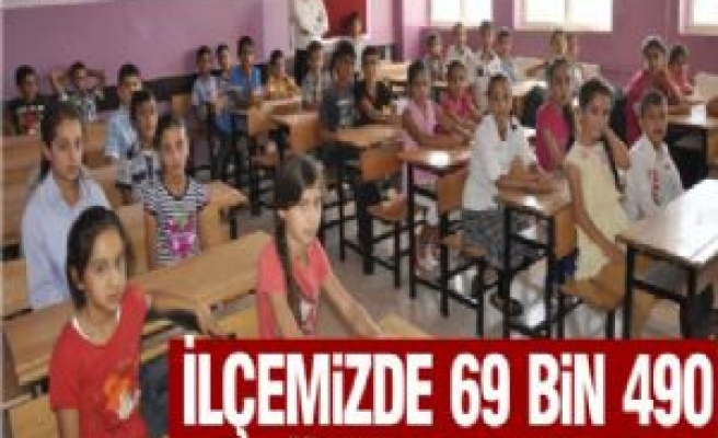 Siverek'te 69 Bin 490 Öğrenci Ders Başı Yaptı 