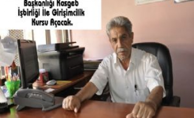 Siverek Gıda Maddeleri Odası Başkanlığı Kosgeb İşbirliği İle Girişimcilik Kursu Açılacak 