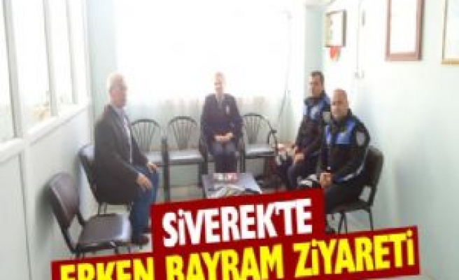 Siverek'te Erken Bayram Ziyareti 