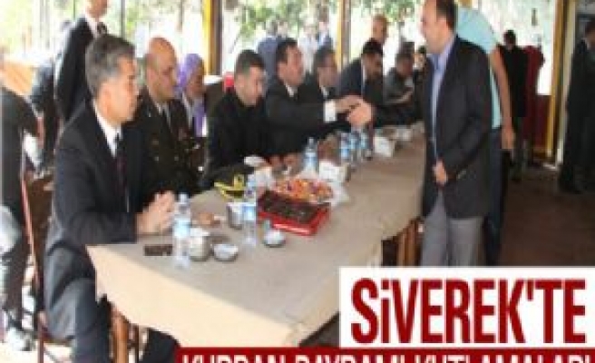 Siverek'te Kurban Bayramı Kutlamaları