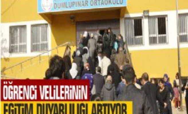 Öğrenci Velilerinin Eğitim Duyarlılığı Artıyor 