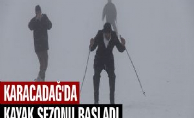 Karacadağ'da Kayak Sezonu Başladı