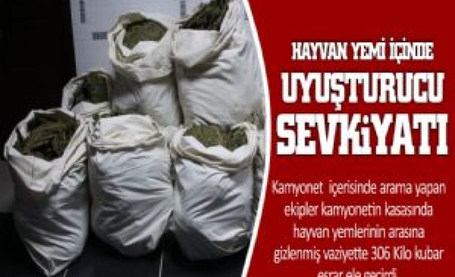 Hayvan Yemi İçinde Uyuşturucu Sevkiyatı