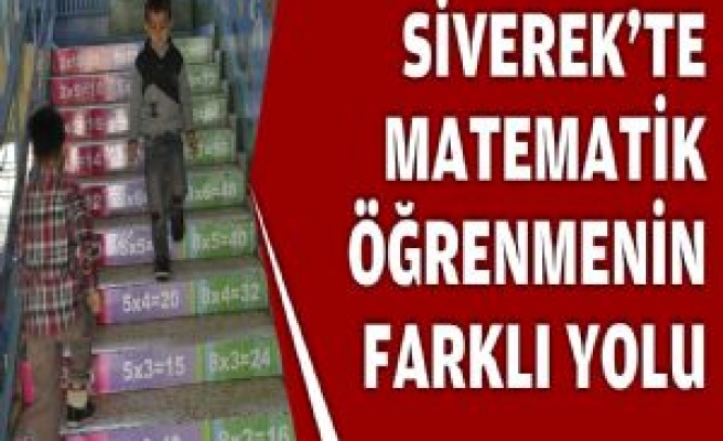 Siverek'te Matematik Öğrenmenin Farklı Yolu 