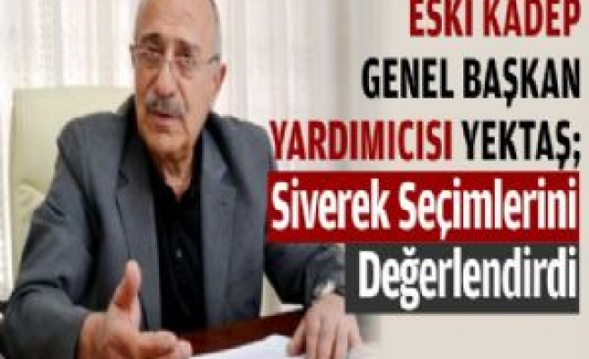 Kürt Siyasetçi Yektaş Siverek Seçim Sonuçlarını Değerlendirdi