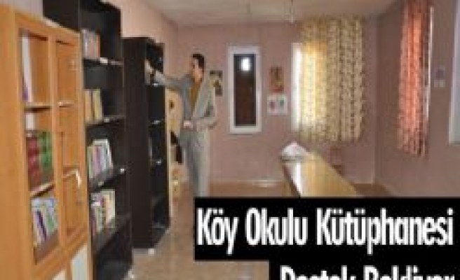 Köy Okulu Kütüphanesi Destek Bekliyor