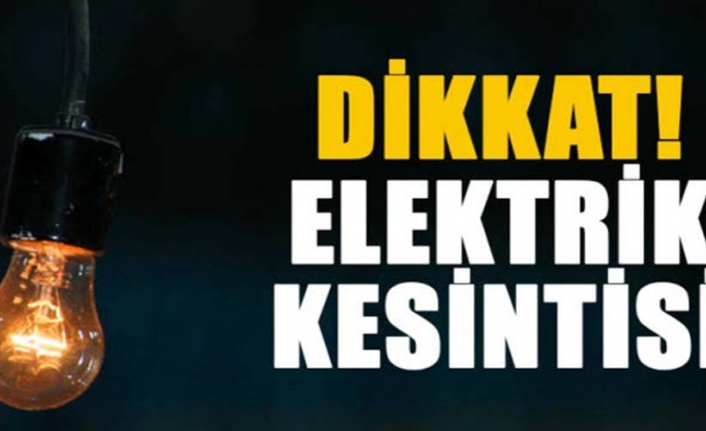 Dicle Elektrik Siverek'te elektrik kesintisi yaşanacağını duyurdu